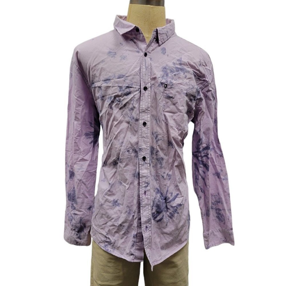 MEN'S Junk Food Long-Sleeve Dyed Shirt. Size XXL. New With Tags